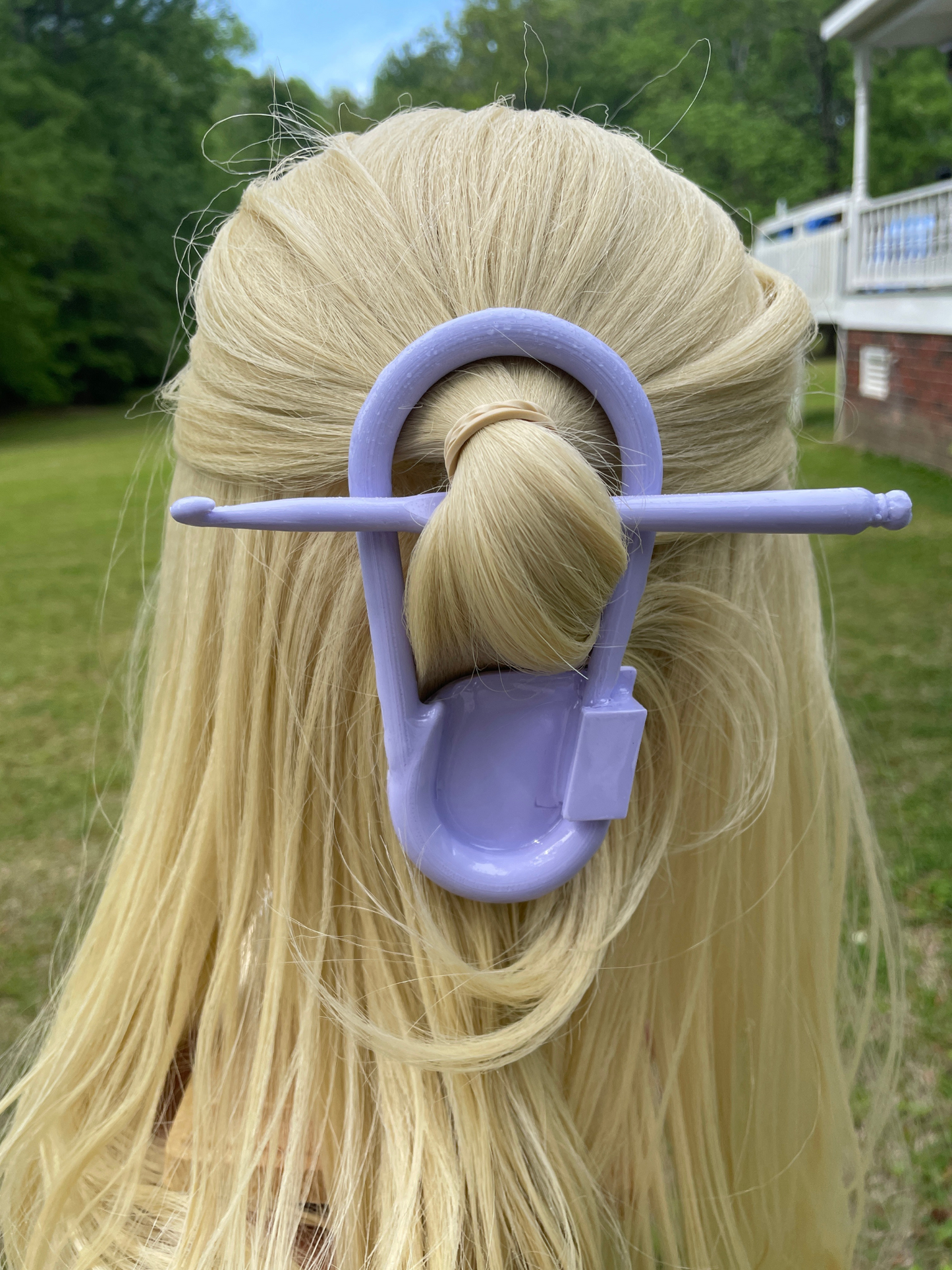 The Stitch Marker Hair Pin