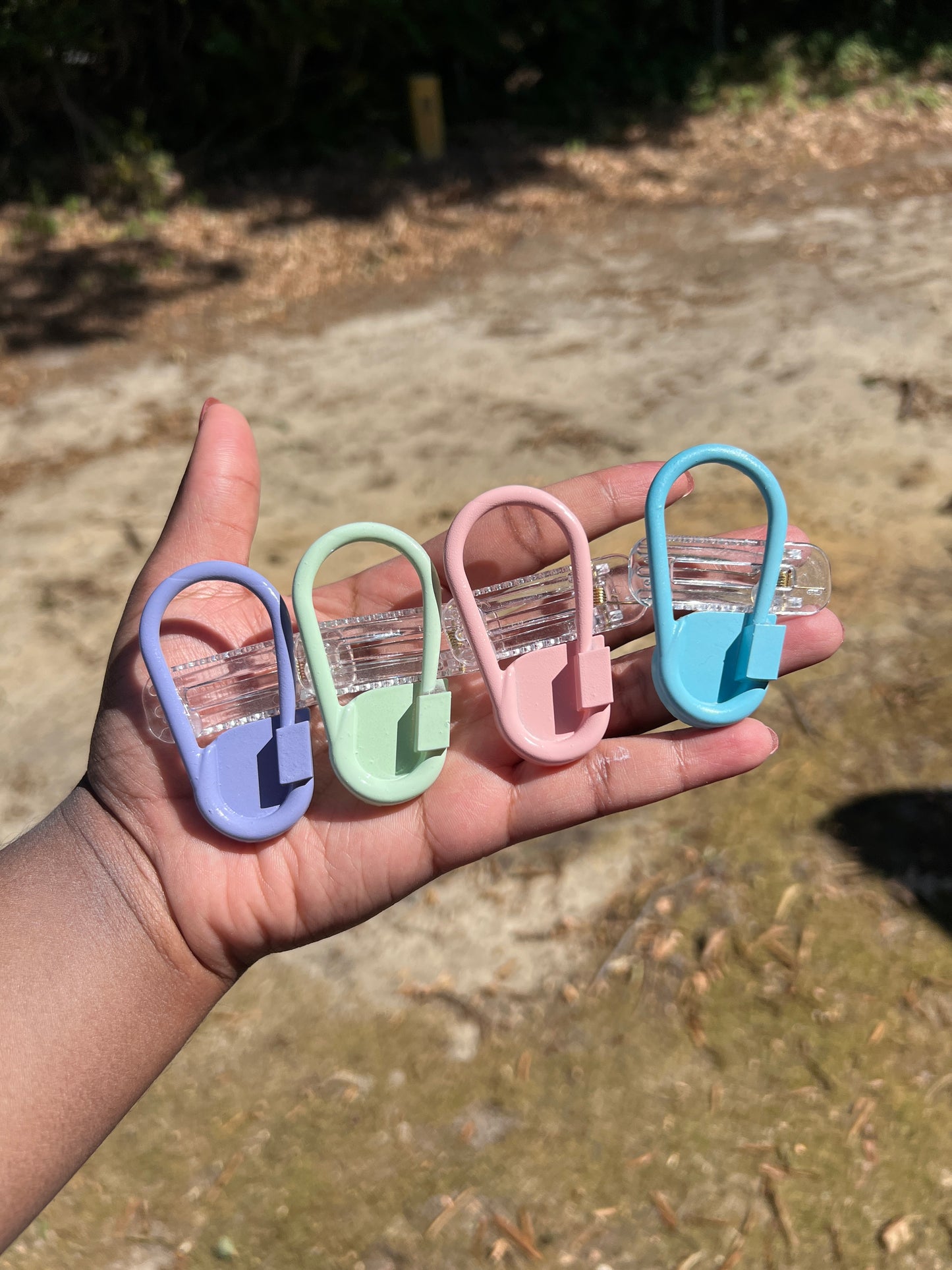 Stitch marker mini hair clip (Pre-order)