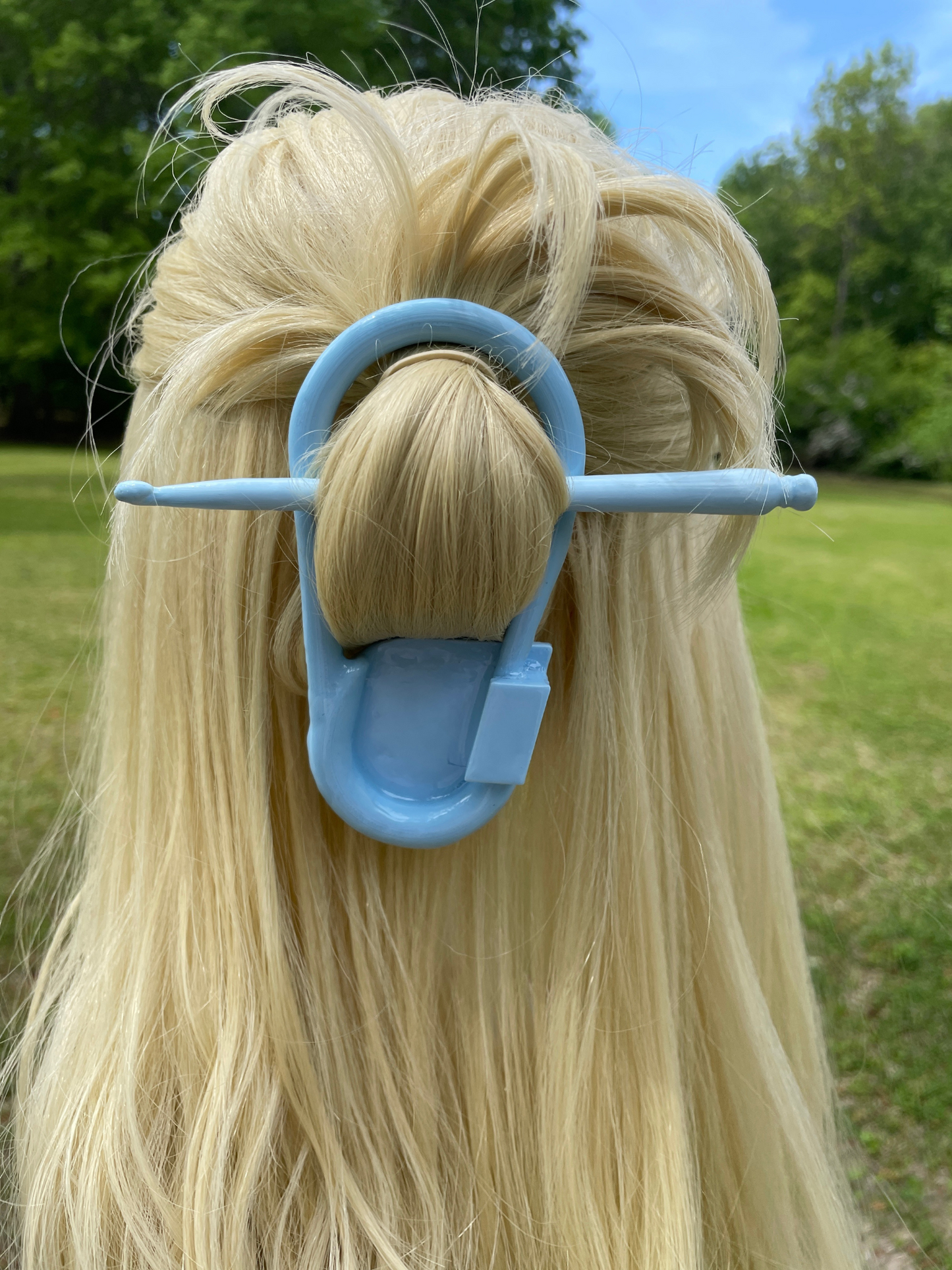The Stitch Marker Hair Pin