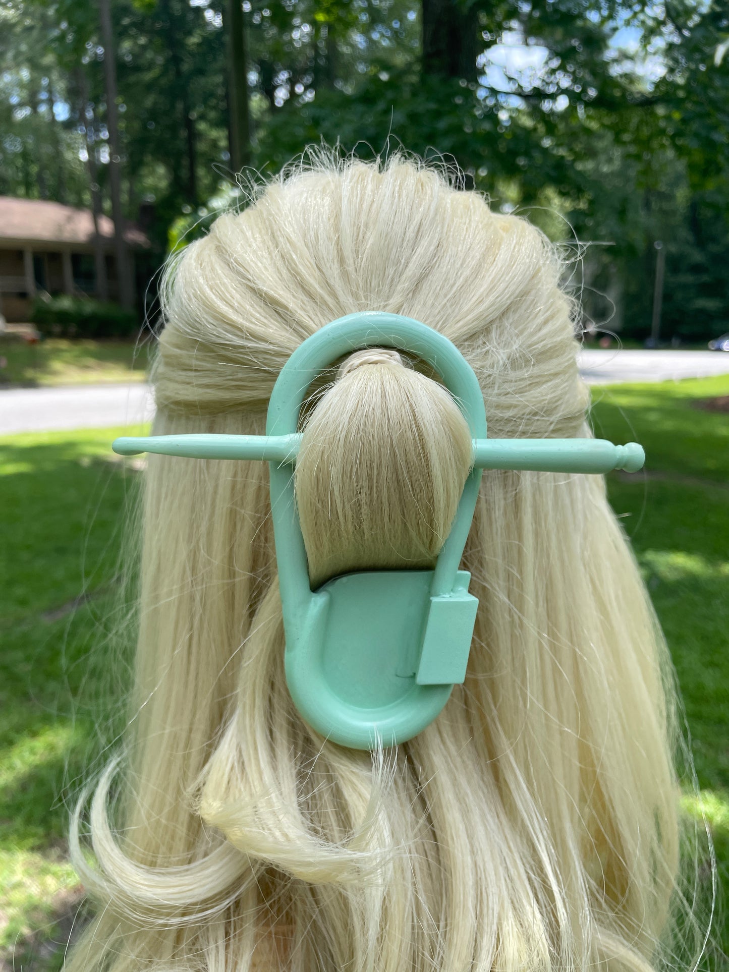 The Stitch Marker Hair Pin