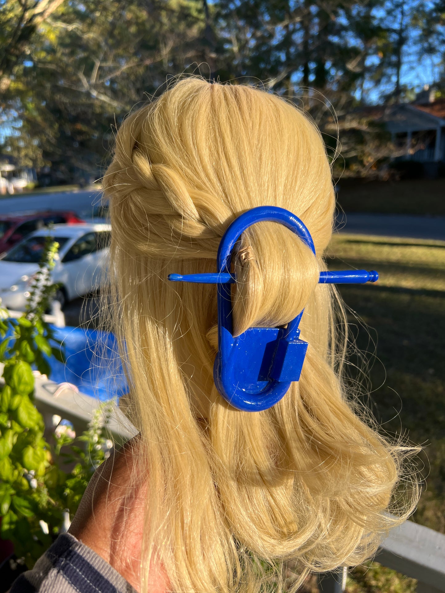 The Stitch Marker Hair Pin