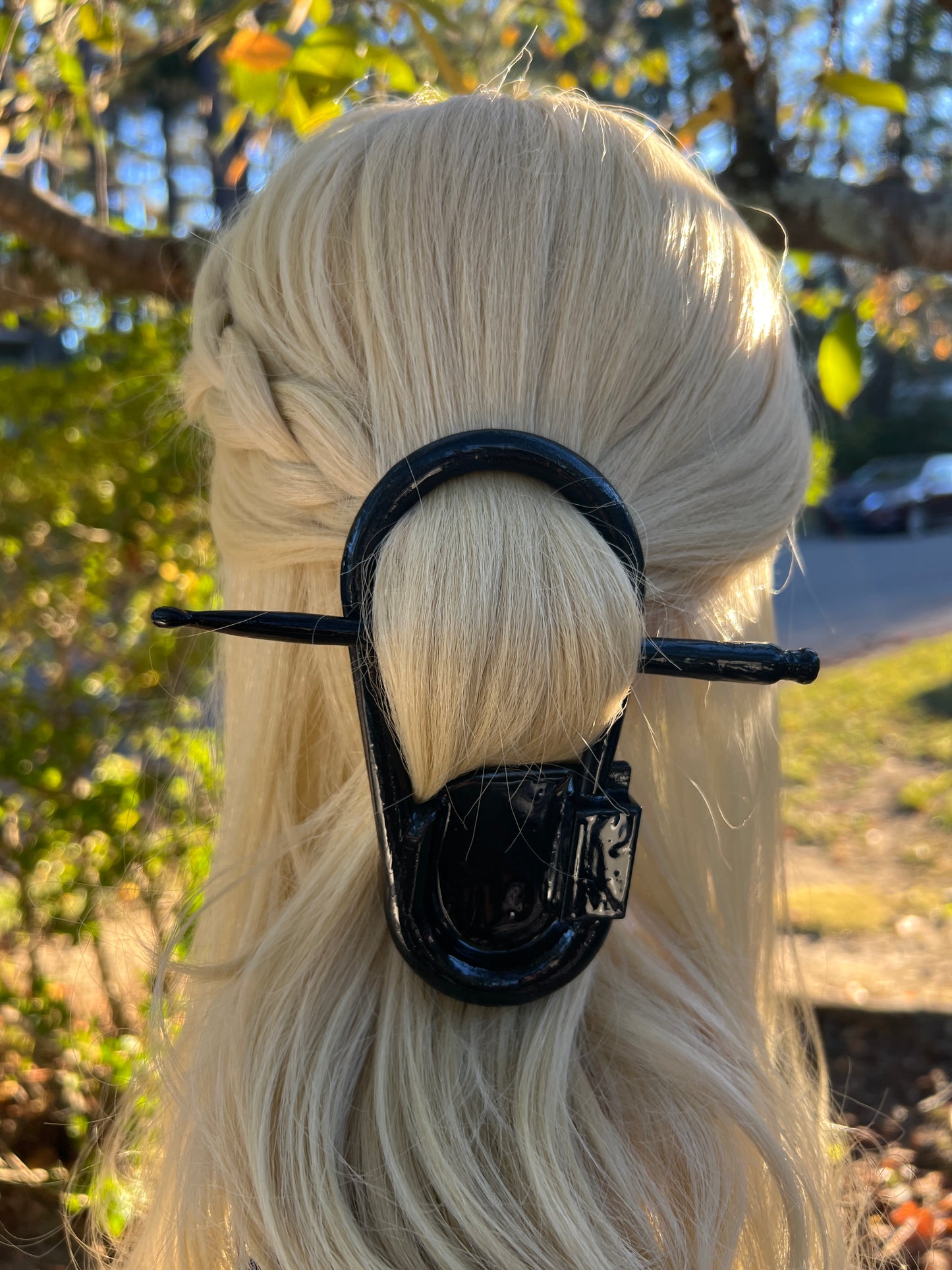 The Stitch Marker Hair Pin