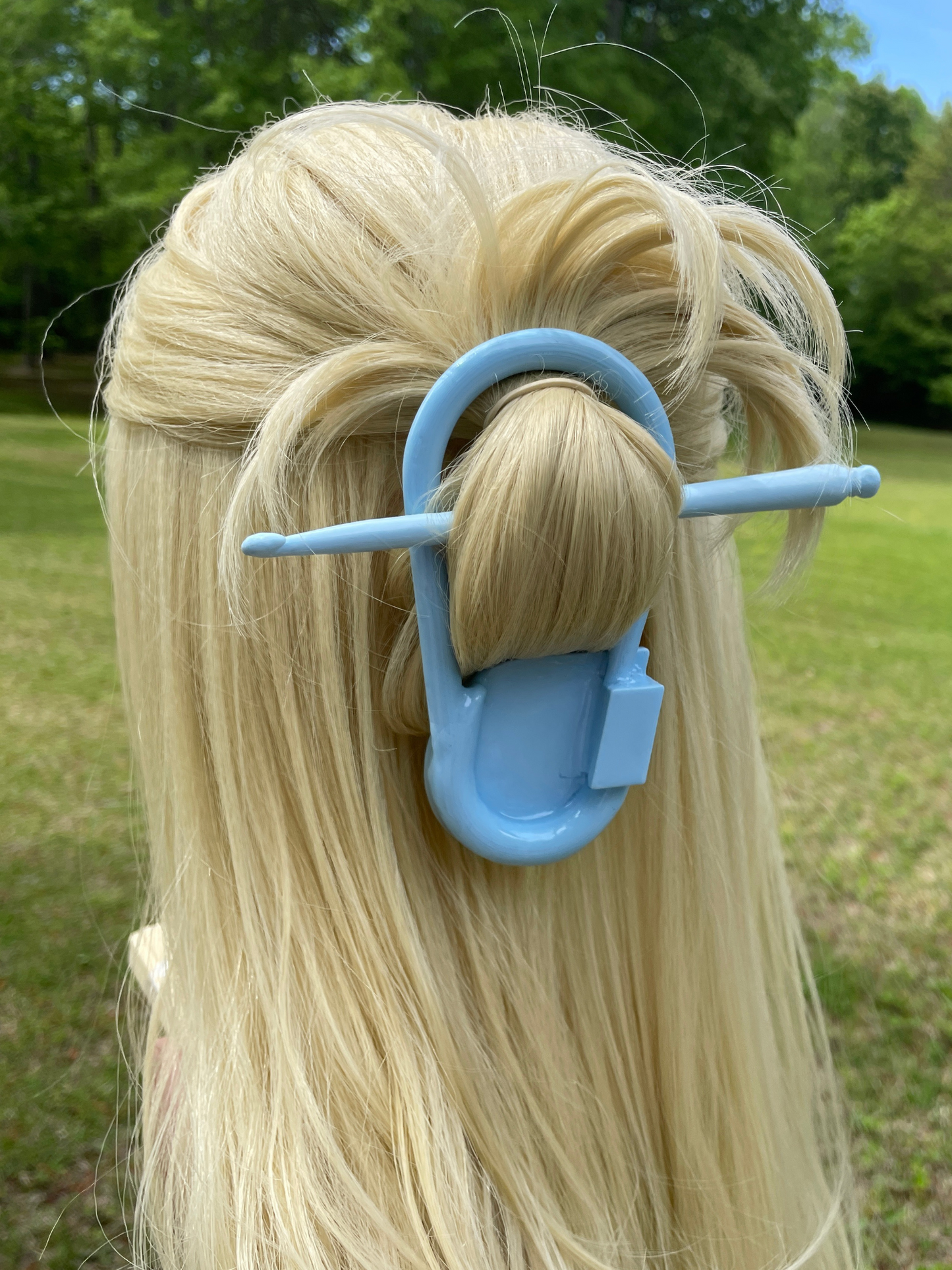 The Stitch Marker Hair Pin