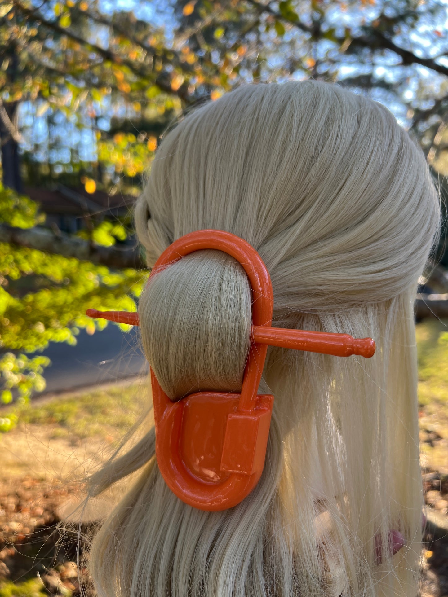 The Stitch Marker Hair Pin