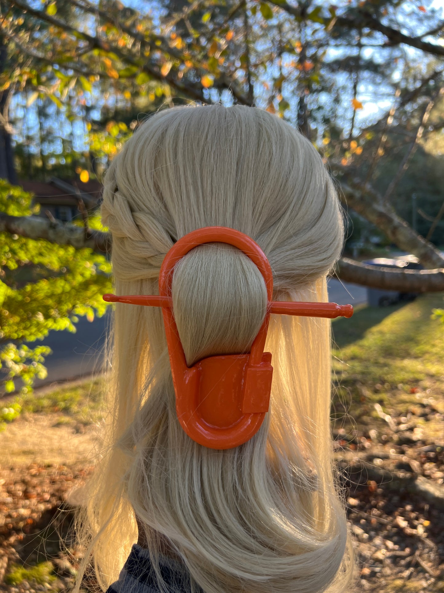 The Stitch Marker Hair Pin