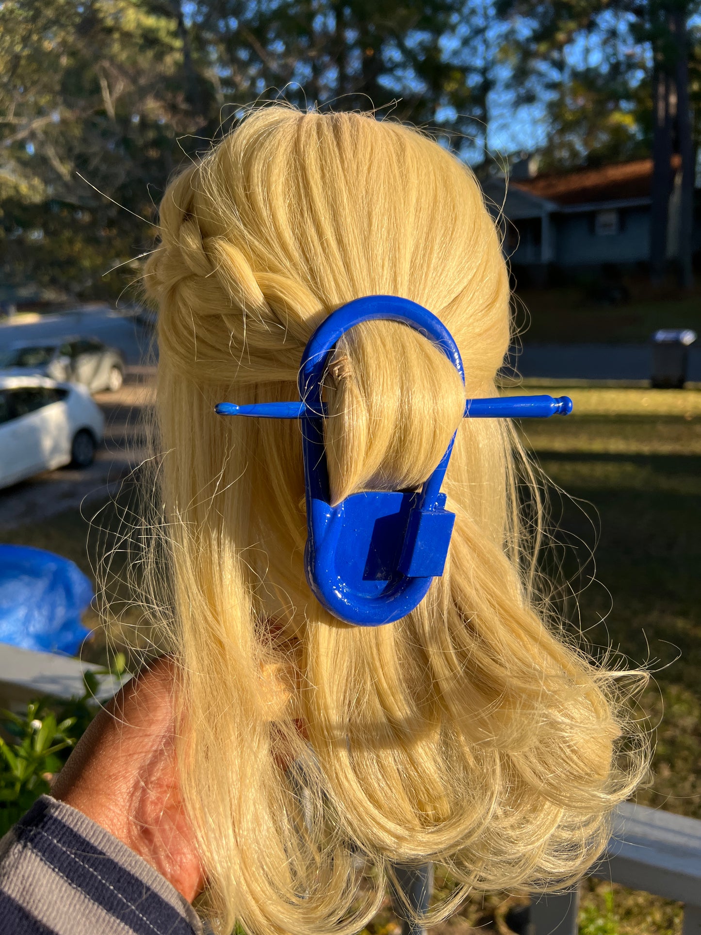 The Stitch Marker Hair Pin