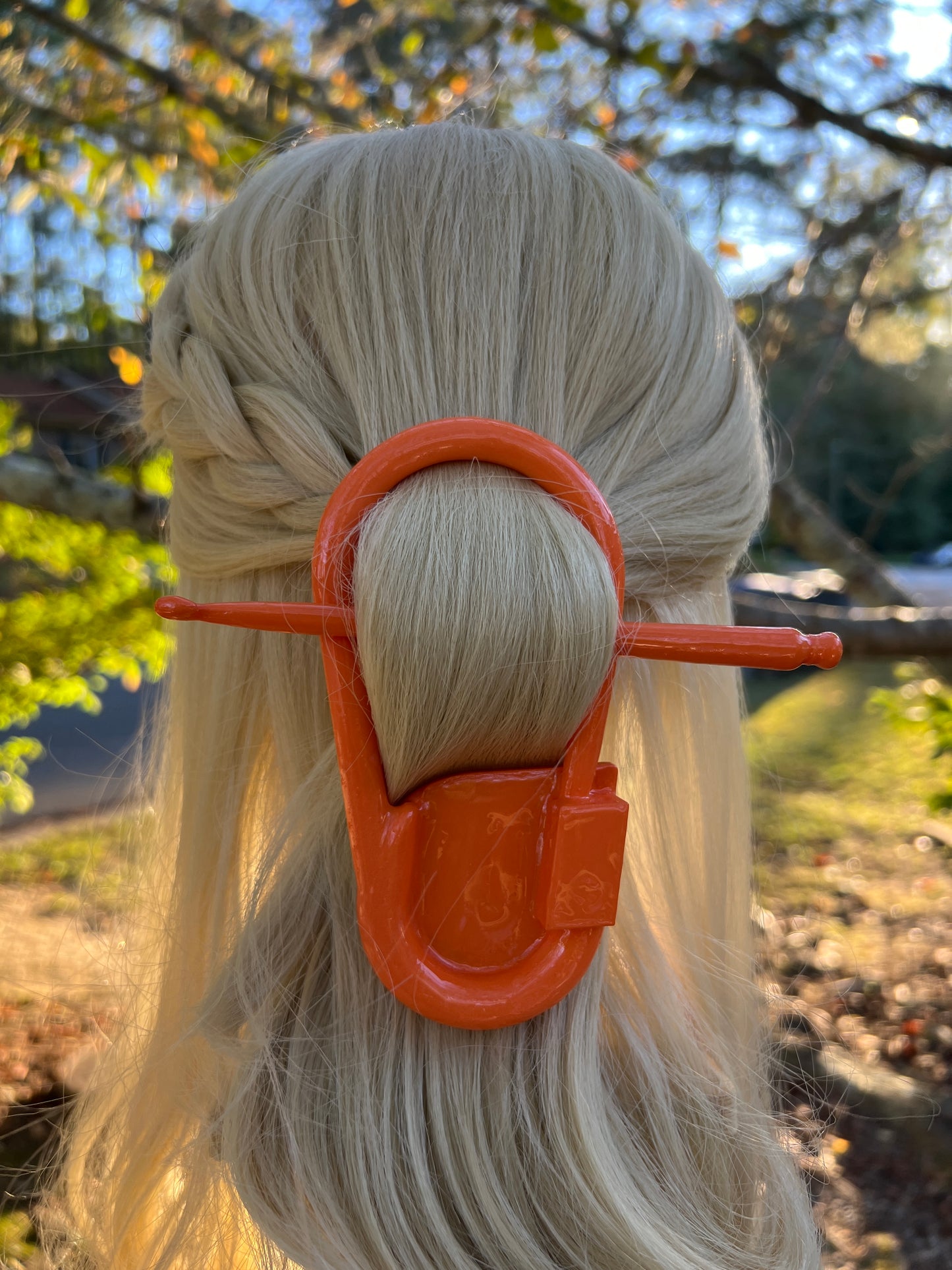 The Stitch Marker Hair Pin