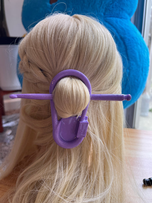 The Stitch Marker Hair Pin