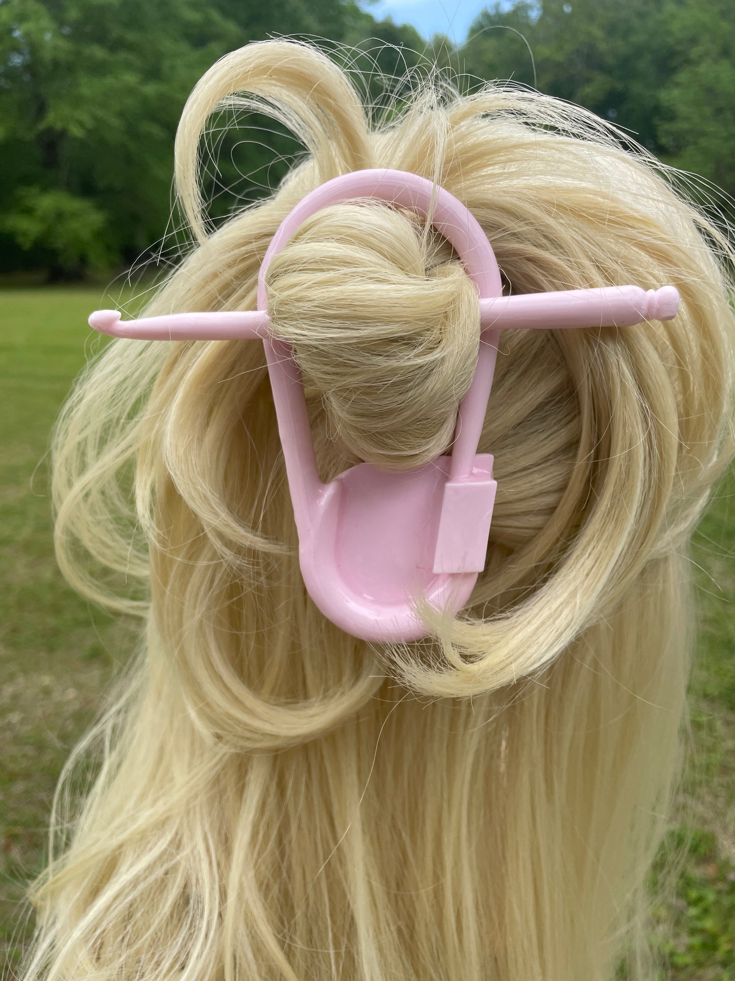 The Stitch Marker Hair Pin